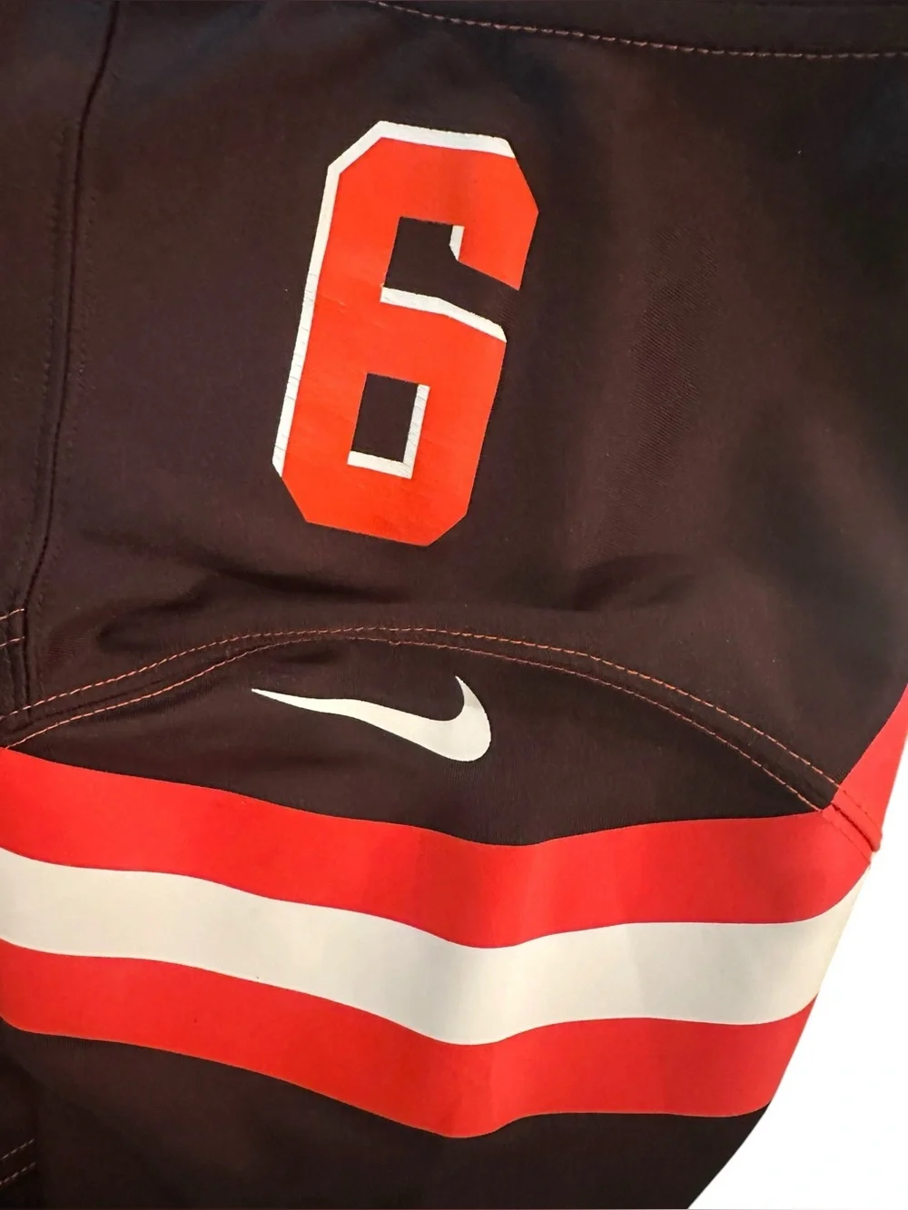 Nike Men Cleveland Browns Baker Mayfield Home Jersey Sz XL - Picture 6 of 8